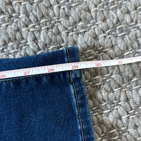 Nicole Miller Dark Blue Flare Jeans - Picture 6 of 6